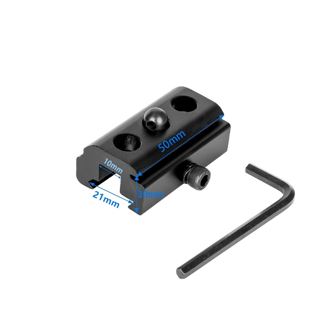 Bipod Rifle Mount - Adaptateur de fixation pour bipied de