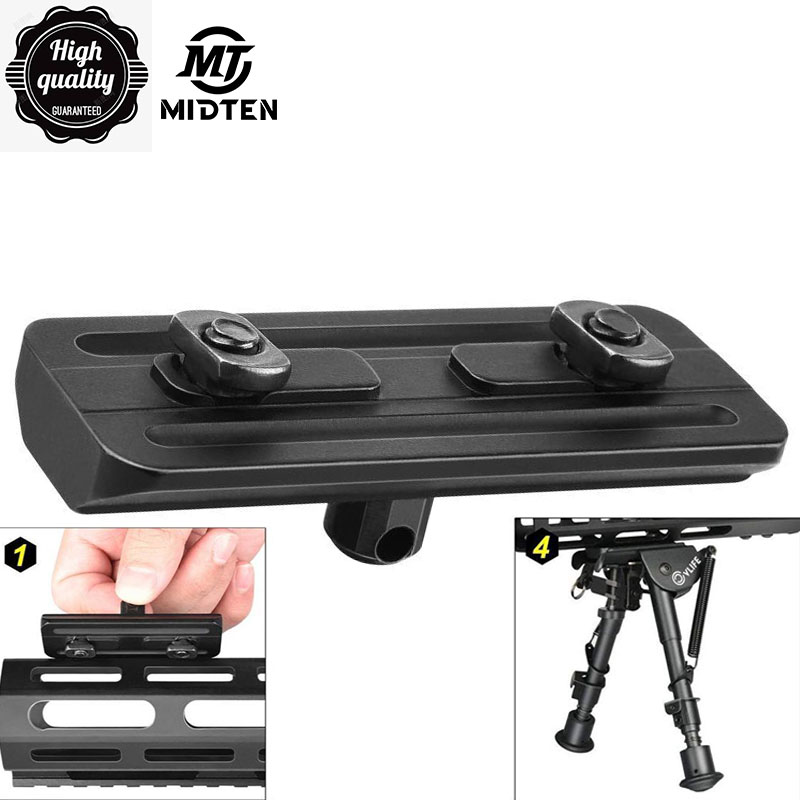 Bipod Rifle Mount - MidpatiFit-Adaptateur de protection des mains pour