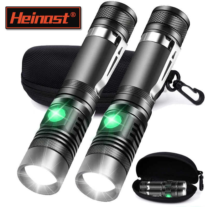 Outdoor Hunting Lights - Lampe de poche portative T6 Rechargeable,