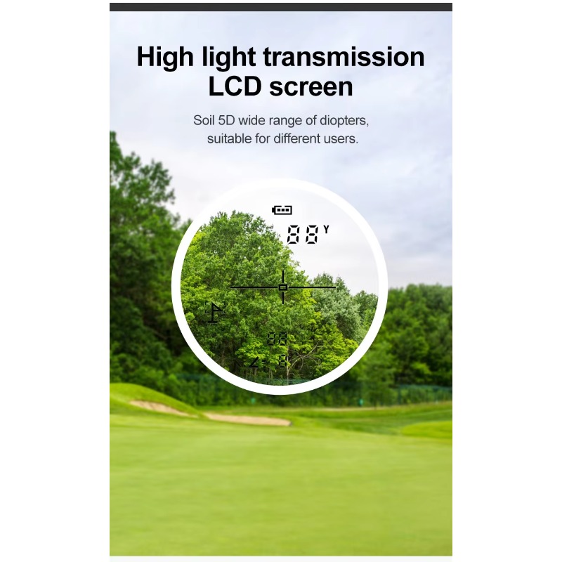 Rangefinder Laser Hunting - Télémètre laser numérique de golf TULX