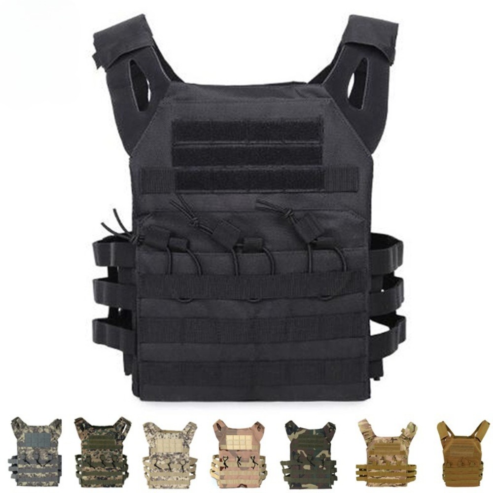Camouflage Hunting Jacket - Gilet tactique en nylon MOLLE pour