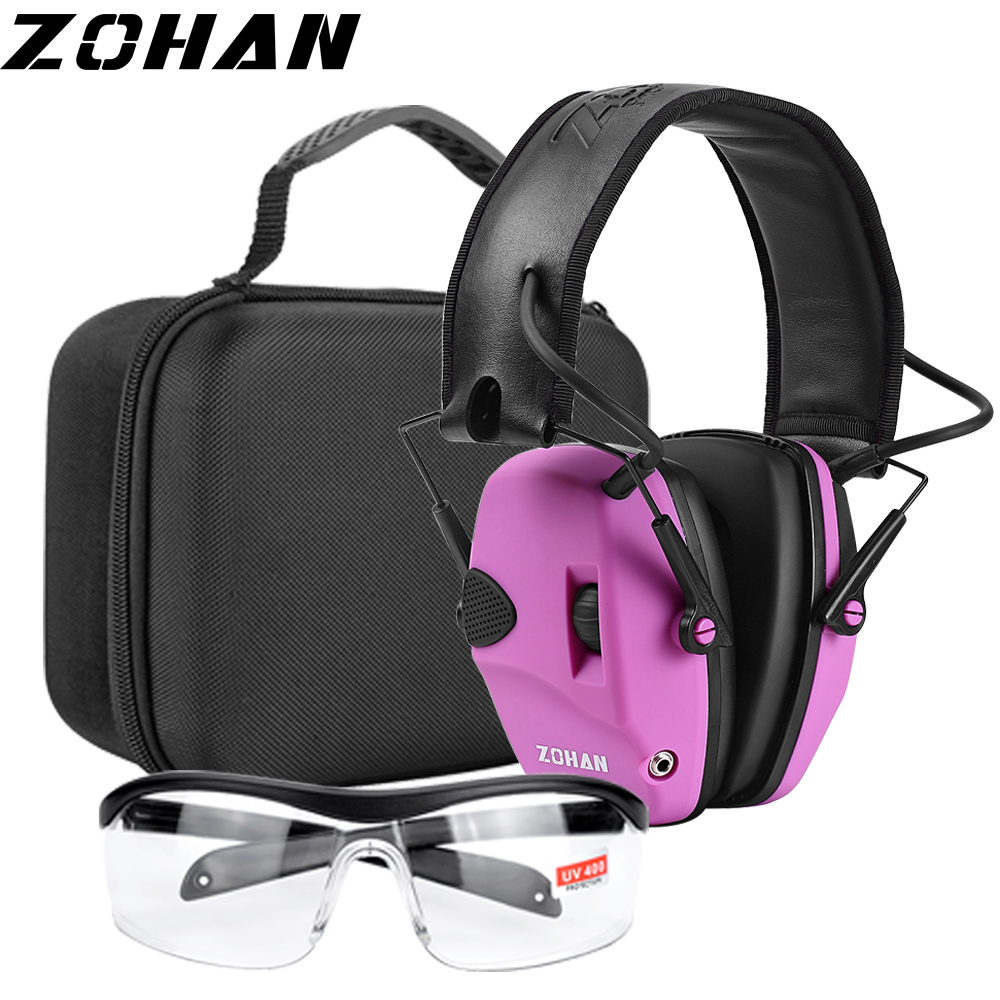 Shooting Ear Muff - Casque de tir ZOHAN, protège-oreilles insonorisés,