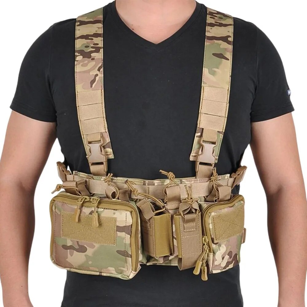 Hunting Outdoor Apparel - Gilet tactique CS Match Wargame, équipement