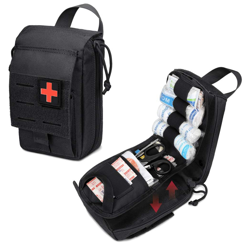 Outdoor Hunting Kit - DulMolle-Trousse de premiers soins d'urgence, sac