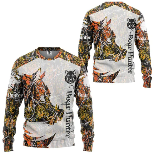 Wildman Hunting & Outdoor Robertson - Camouflage chasse Animal sanglier hommes T-shirt