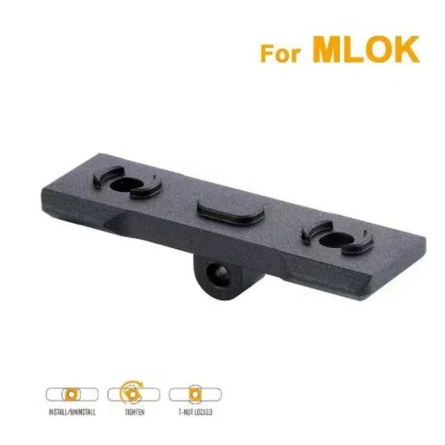 Bipod Rifle Mount - Dulmlok-Adaptateur de protection des mains KeyhappBipod