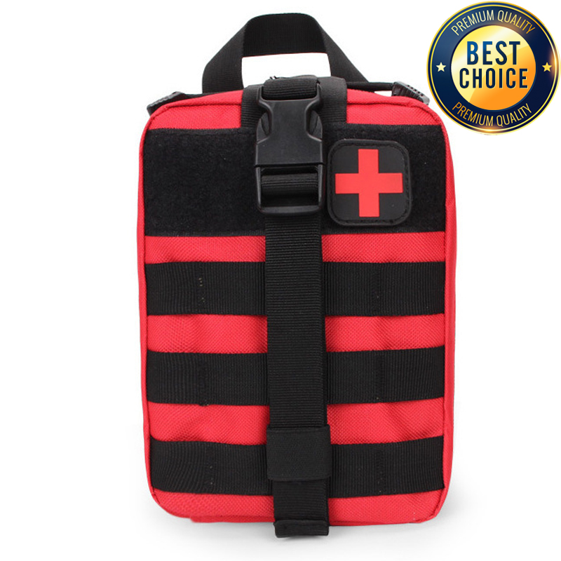 Outdoor Hunting Kit - Trousse de premiers secours tactique Molle,