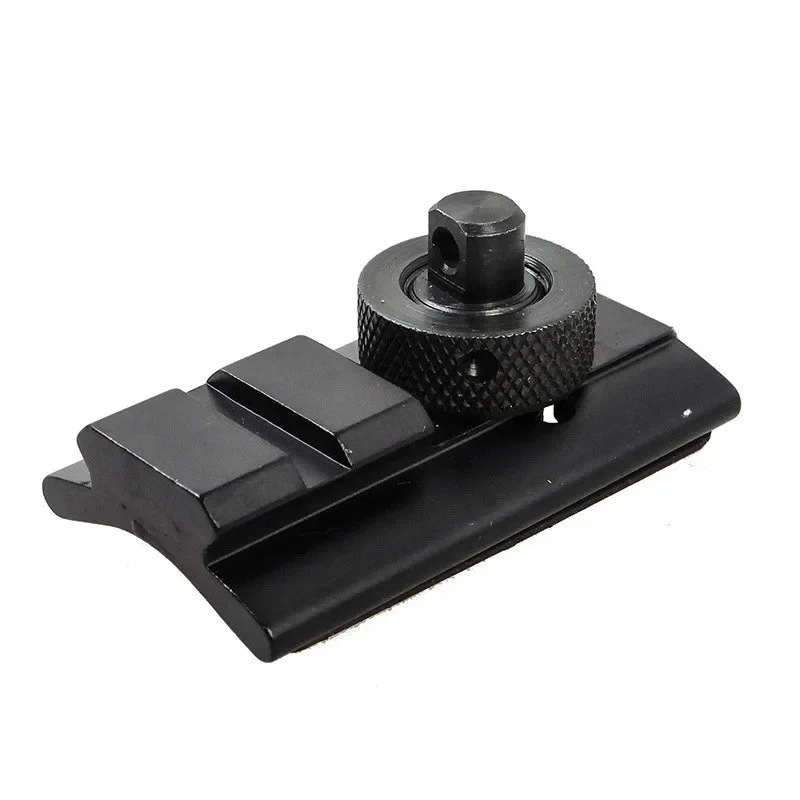 Bipod Rifle Mount - Adaptateur de bipode, goujon pivotant pour