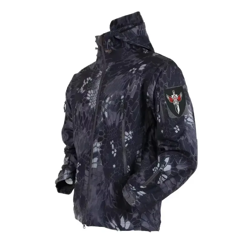 Camouflage Hunting Jacket - Assaut à coque souple de camouflage