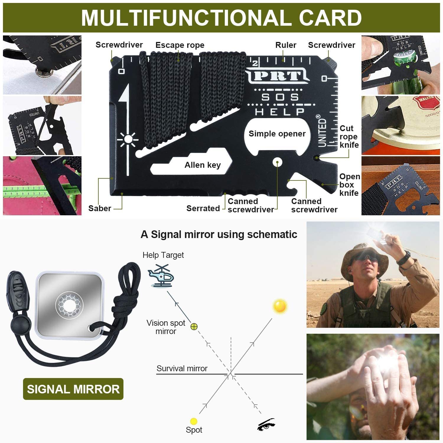 Kit d'outils de survie compact - Outdoor Hunting Tools avis et prix