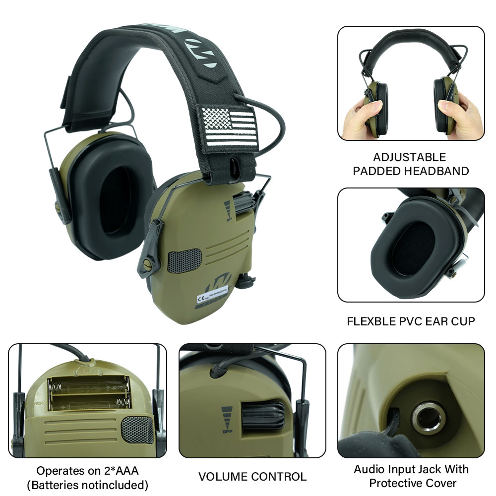 Protège-oreilles de chasse/tir - Shooting Ear Muff avis et prix