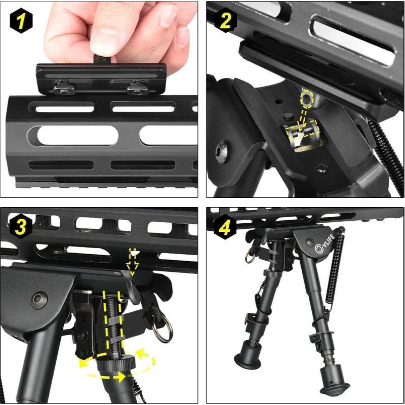 MidpatiFit-Adaptateur de prote - Bipod Rifle Mount avis et prix
