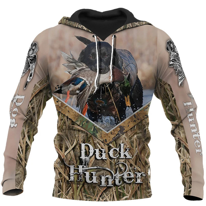 Sweat-shirt à capuche pour hom - Outdoor Hunting Pictures avis et prix