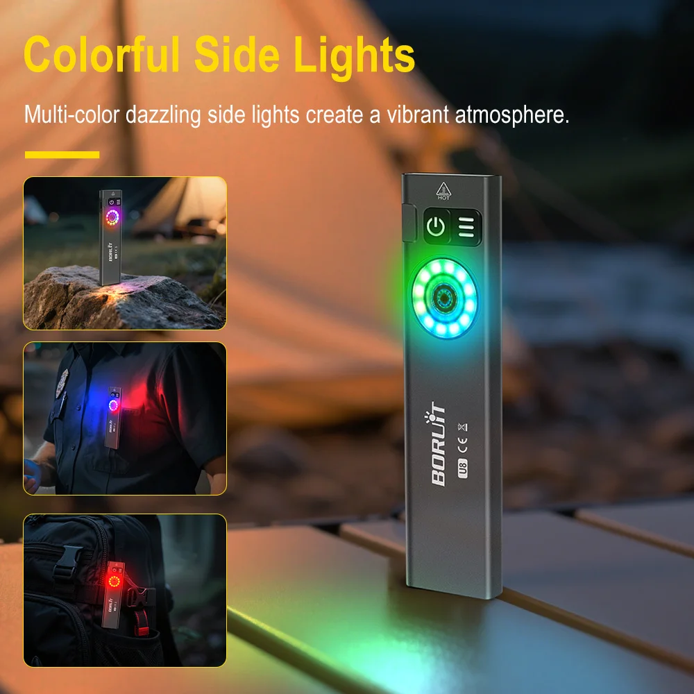 BORUiT U8 650LM EDC lampe de p - Outdoor Hunting Lights avis et prix