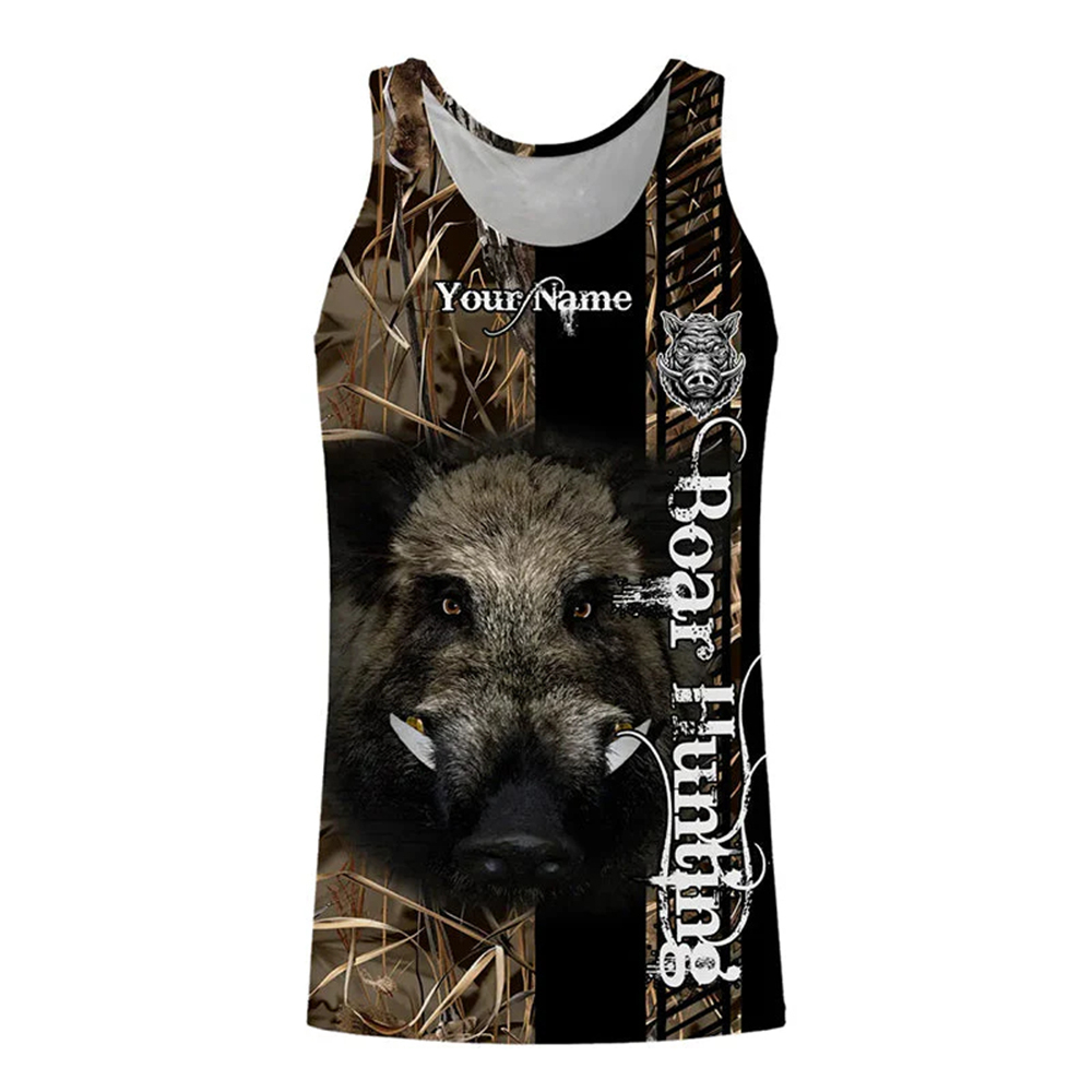 Débardeur personnalisé Boar Hu - Wildman Hunting & Outdoor Robertson avis et prix