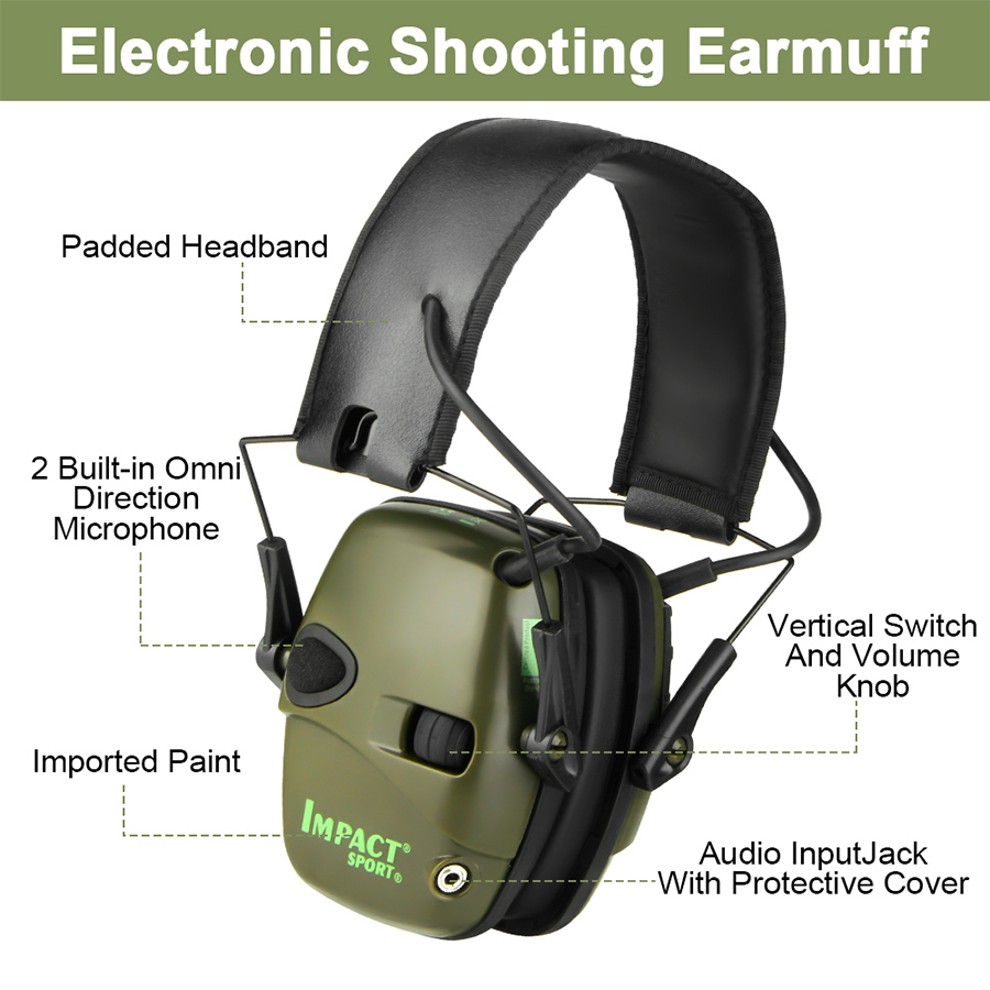 Casque audio actif avec protec - Shooting Ear Muff avis et prix