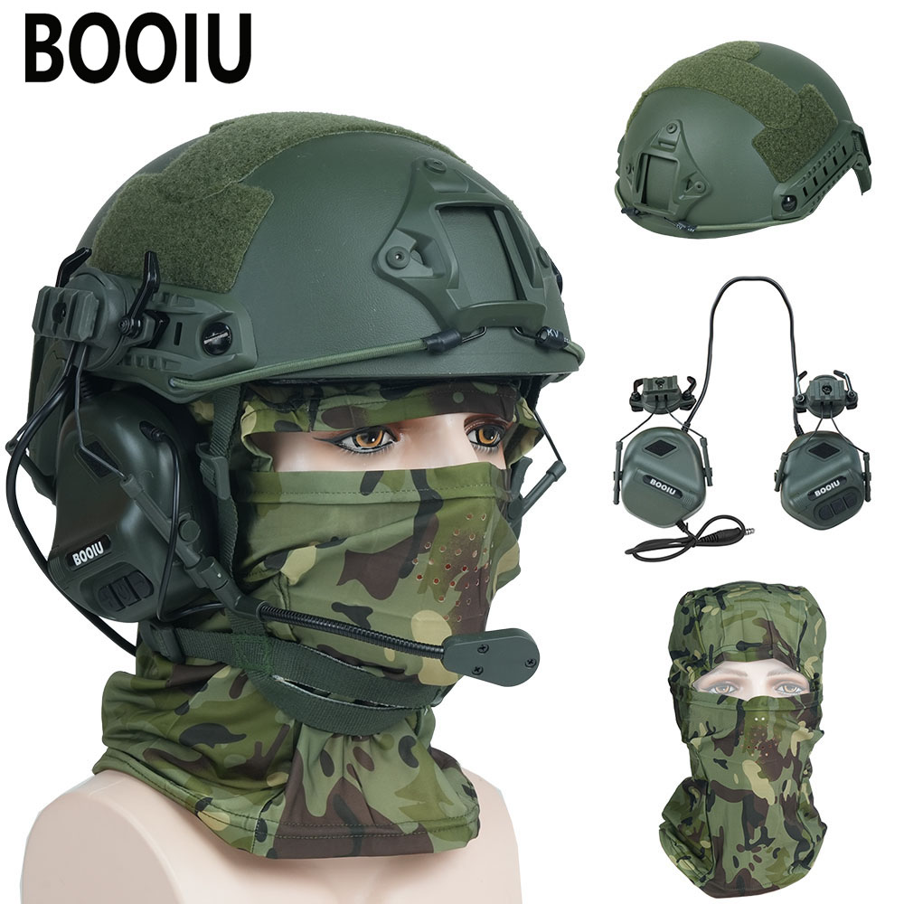 Casque tactique BOOIU pour air - Outdoor Hunting Kit avis et prix
