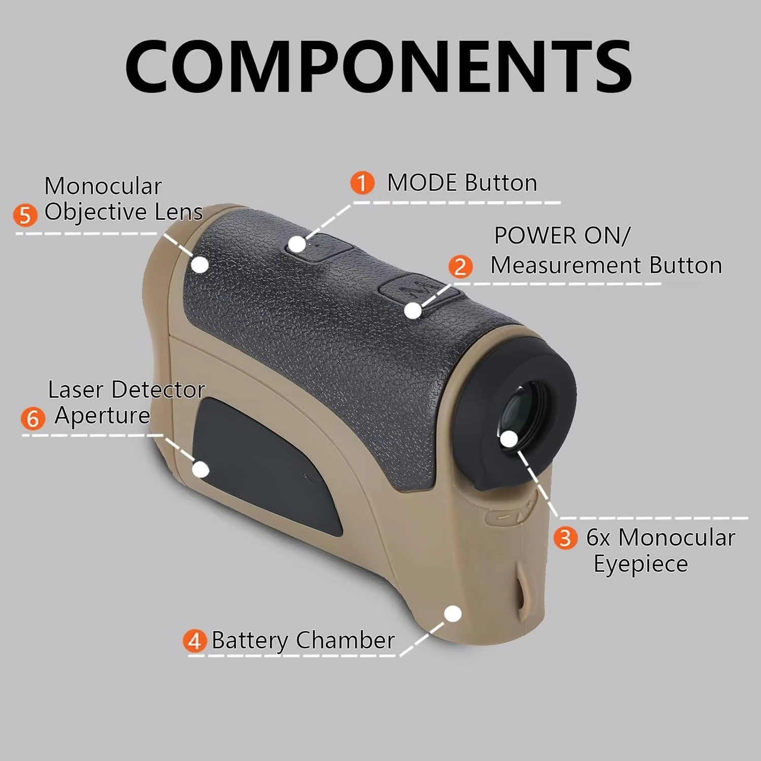 Télémètre laser 2000M pour gol - Rangefinder Laser Hunting avis et prix
