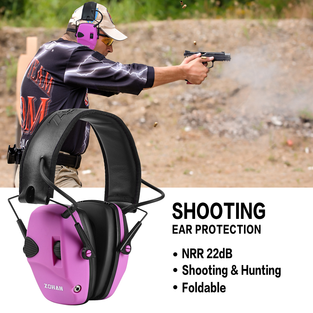 Casque de tir ZOHAN, protège-o - Shooting Ear Muff avis et prix