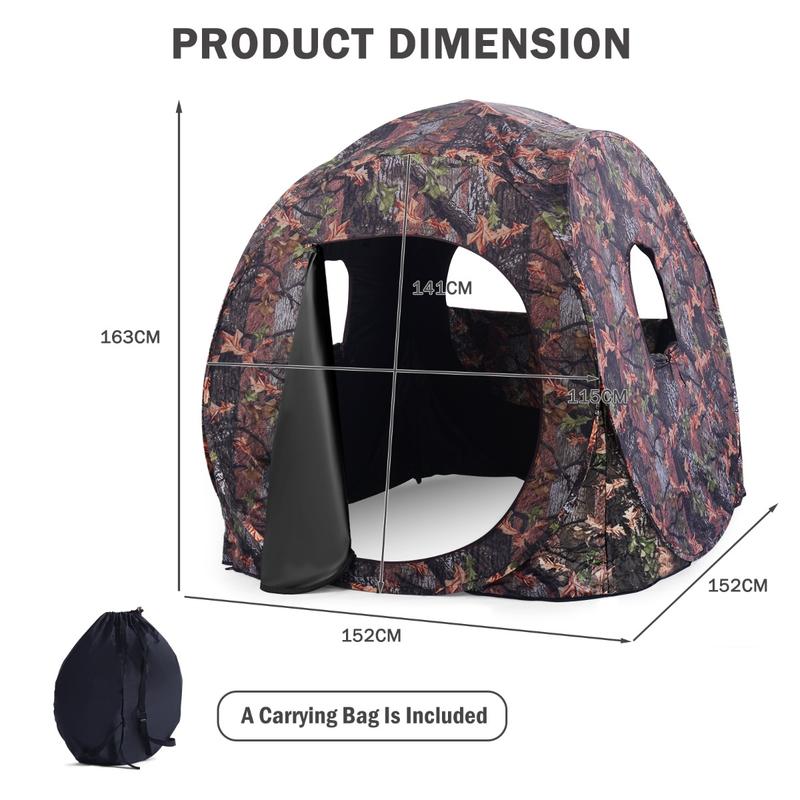Tente de chasse pop-up pour 3  - Hunting & Outdoor Supplies Vanderbijlpark avis et prix
