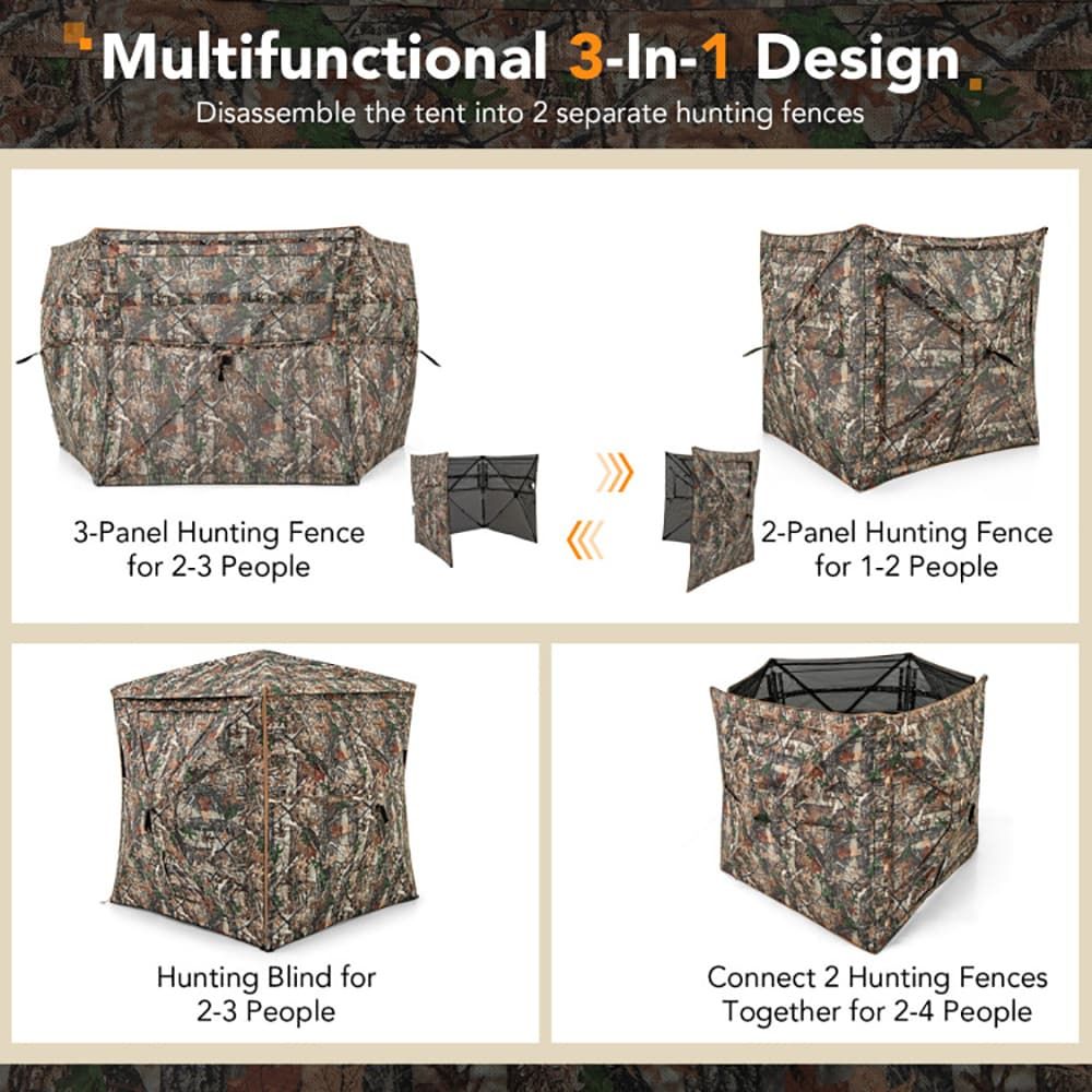 Abri de chasse détachable 5-en - Hunting & Outdoor Supplies Vanderbijlpark avis et prix