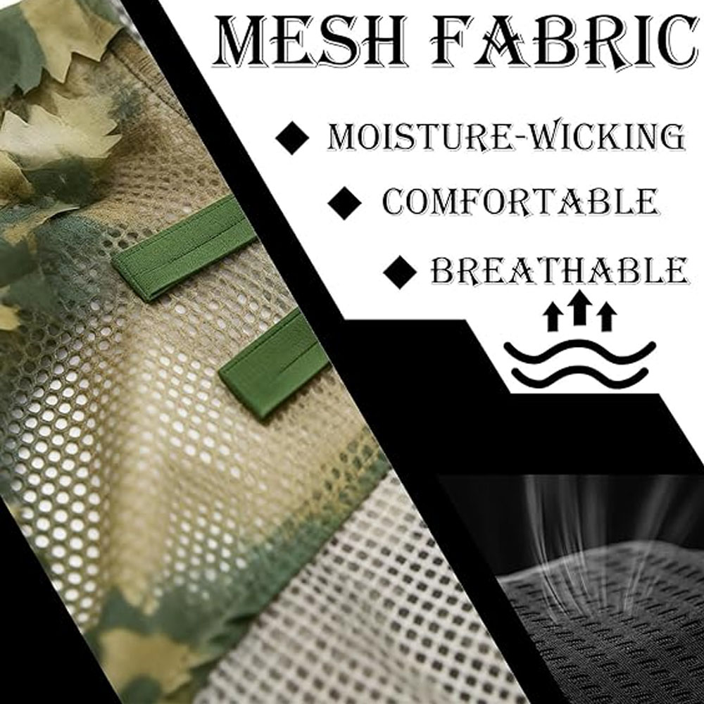 Veste de camouflage style cape - Camouflage Hunting Jacket avis et prix