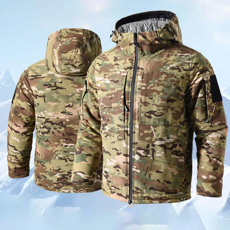 Vestes tactiques d'hiver pour  - Camouflage Hunting Jacket avis et prix
