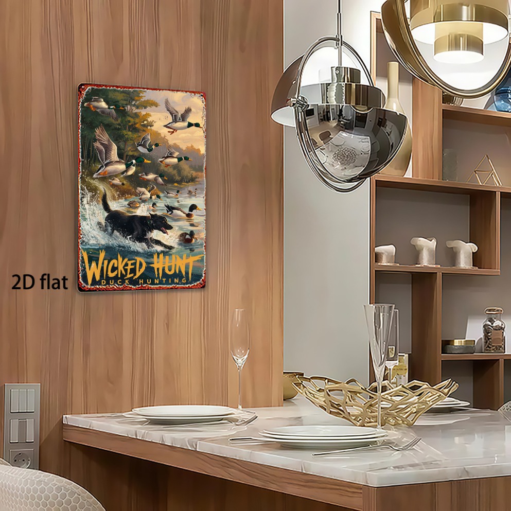 Décoration murale en métal 2D  - Wildman Hunting & Outdoor Robertson avis et prix