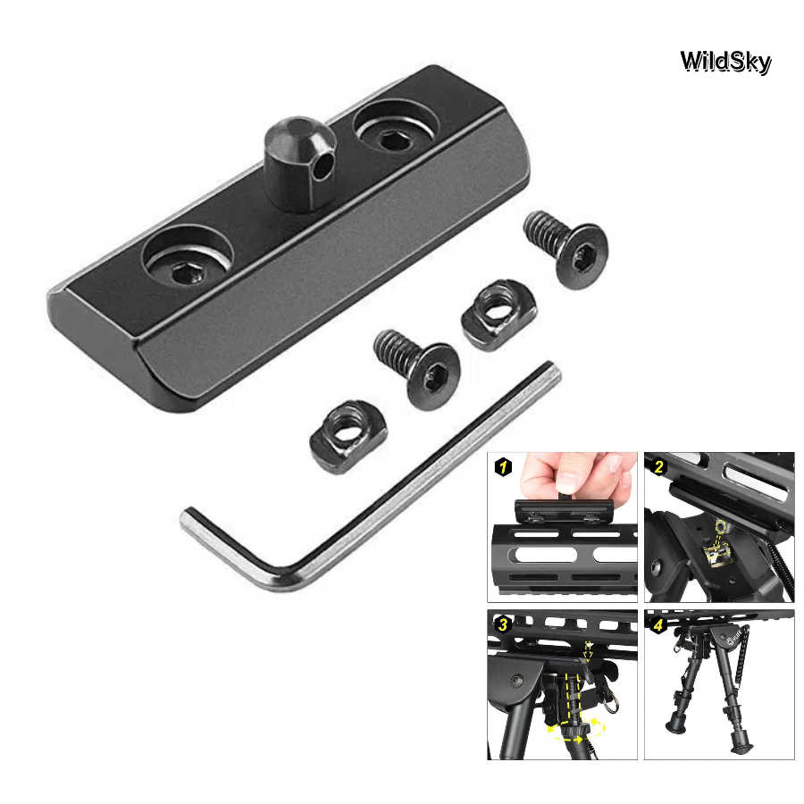 WildSky – adaptateur de bipied - Bipod Rifle Mount avis et prix