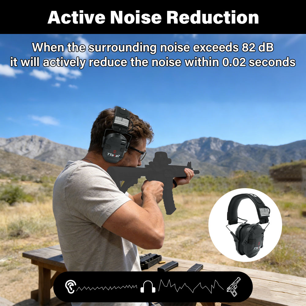Casque anti-bruit électronique - Shooting Ear Muff avis et prix