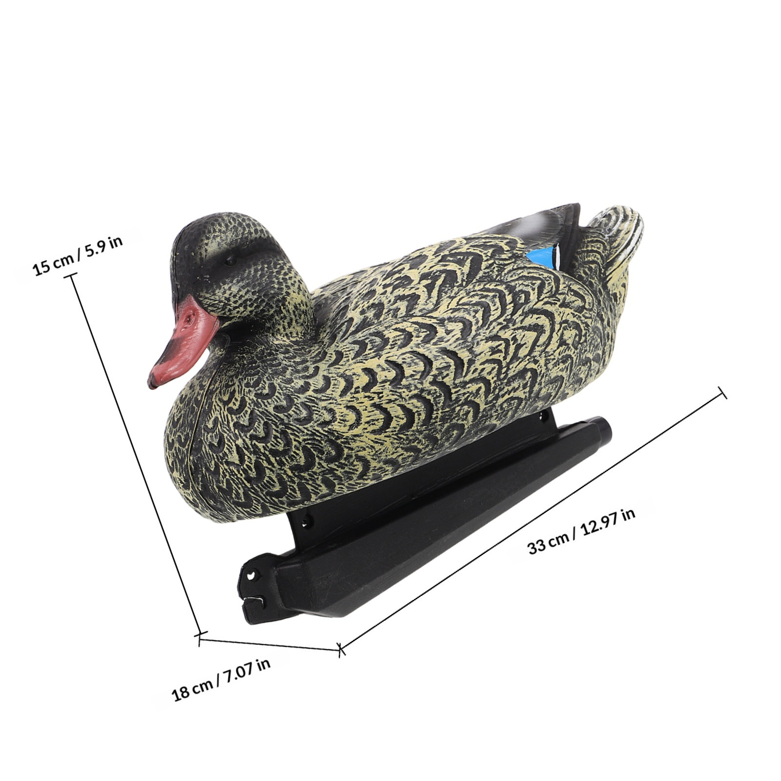 Canard flottant réaliste en pl - Decoy Duck Plastic avis et prix