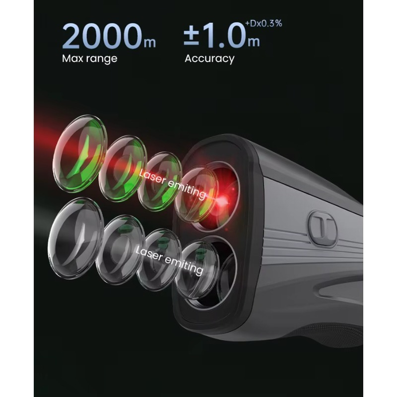 Télémètre de golf et de chasse - Rangefinder Laser Hunting avis et prix