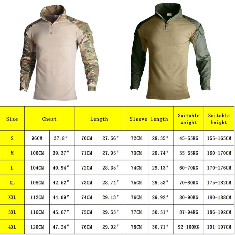 Chemises tactiques à manches l - Hunting Outdoor Apparel avis et prix