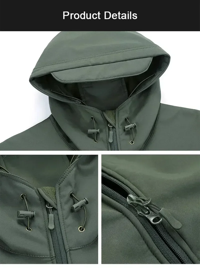 Assaut à coque souple de camou - Camouflage Hunting Jacket avis et prix