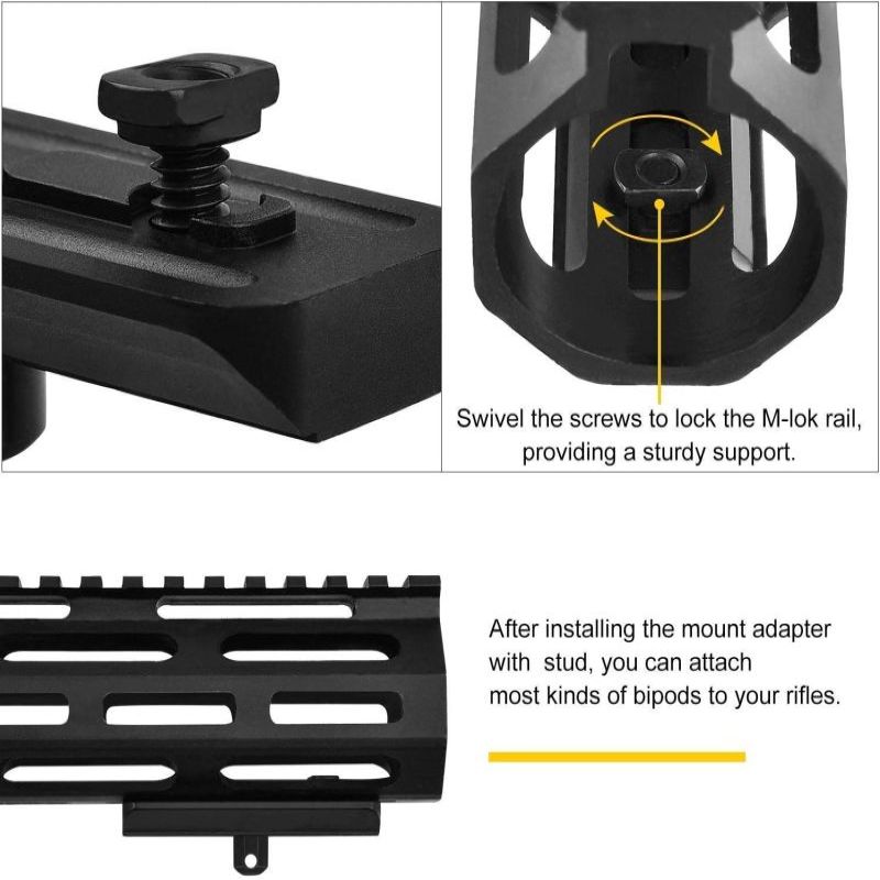 MidTen Fit M lok 6 9 adaptateu - Bipod Rifle Mount avis et prix