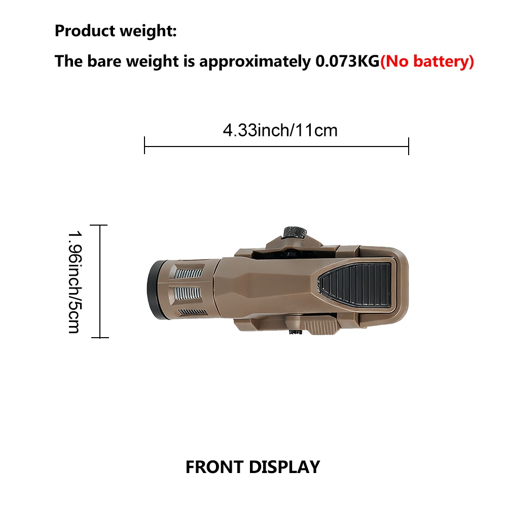 BOOIU – lampe de poche tactiqu - Outdoor Hunting Lights avis et prix